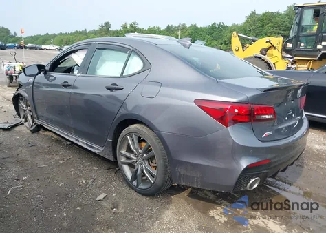 2019 Acura Tlx Tech A-Spec Pkgs из США, поврежденный, VIN 19UUB3F69KA001896